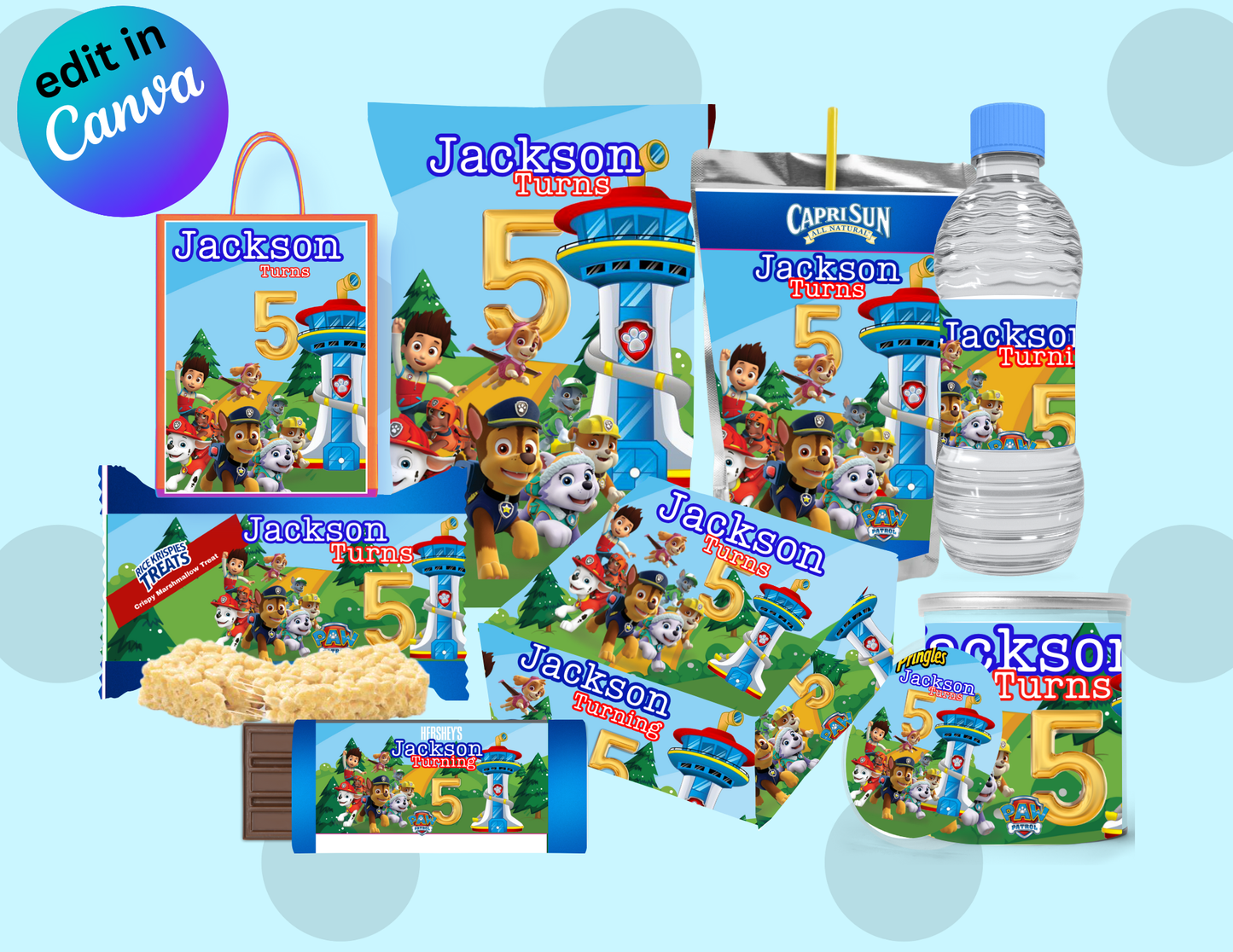 Paw Patrol Birthday Bundle